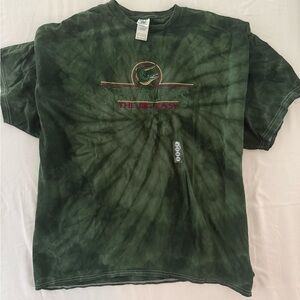 Colortone New Orleans The Big Easy Green Tie-Dye T-Shirt Size 2XL